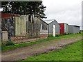 NZ1224 : Sheds, Cockfield Fell by Andrew Curtis