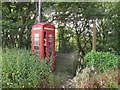 Phone box and stile