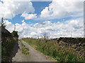 Public footpath at Spring Hill