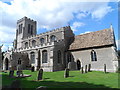 TL1379 : All Saints' church, Hamerton by Bikeboy