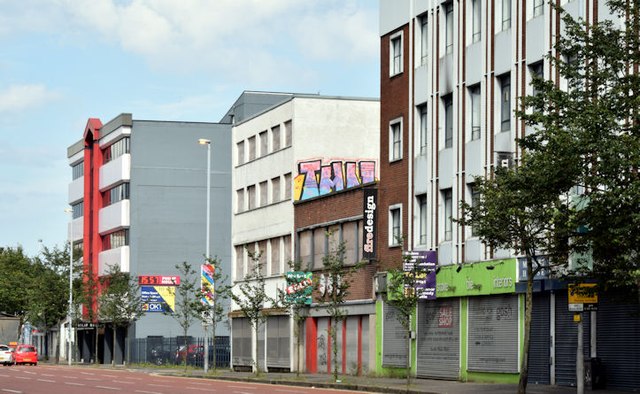 Nos 101-107 York Street, Belfast (August 2015)
