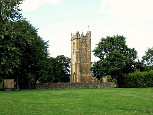 Church tower Hinton St George