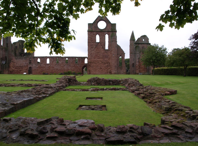 The Round O at Arbroath Abbey