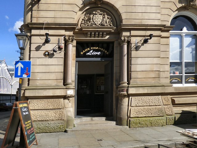 Entrance to Bank Chambers
