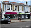 Regent Pharmacy and Pittis estate agents, Shanklin