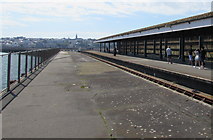 SZ5993 : East side of Ryde Pier Head railway station by Jaggery