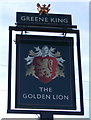 Sign for the Golden Lion, Clifton