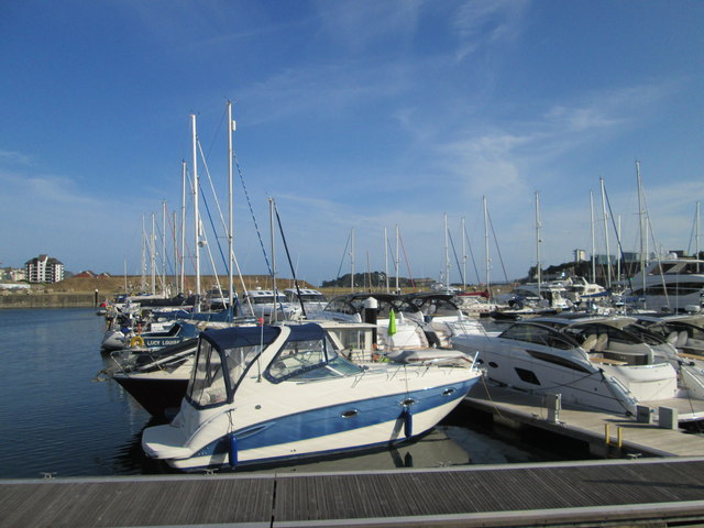 Yachts at Millbay, Plymouth