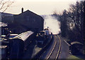 SE0337 : Clouds of steam at Haworth by Stephen Craven