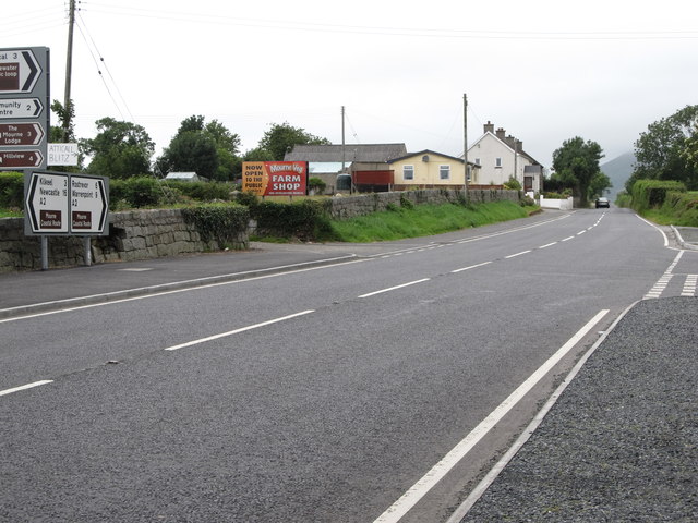 The A2 (Newry Road) at Maghery