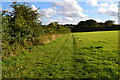 SU4527 : Field edge path near Oliver's Battery by David Martin