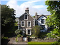 Houses on the road into Ravenglass village