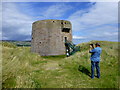 C6638 : Picturing the Martello Tower at Magilligan Point by Kenneth  Allen