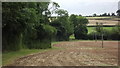 Curvy field ends on the Leicestershire Round