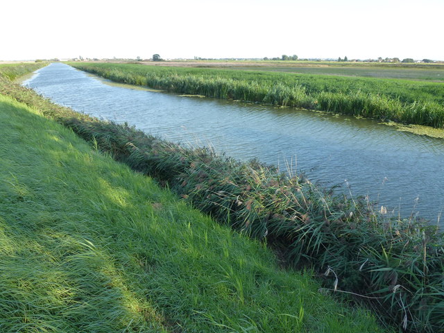 The River Nene (Old course) east of Old Decoy Farm
