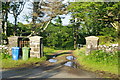 Entrance to Husabost House