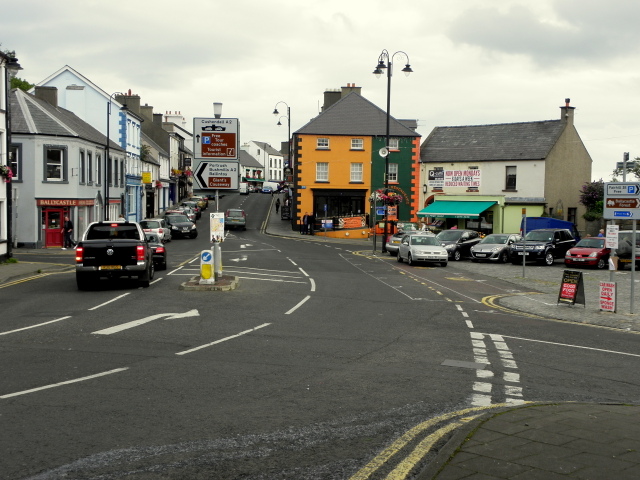 The Diamond and Ann Street, Ballycastle © Kenneth Allen :: Geograph Ireland