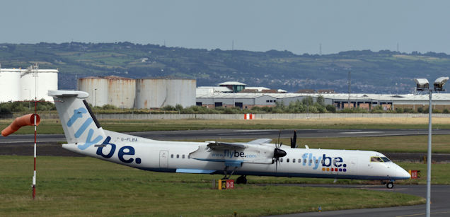 G-FLBA, George Best Belfast City Airport (August 2015)