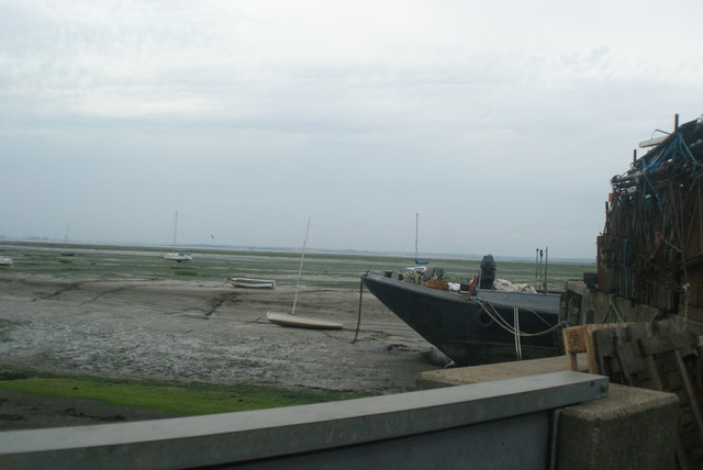 View across the Leigh Marshes from the Old Leigh seafront