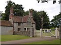 The eastern gatehouse for Parham Park