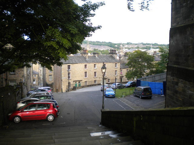 North end of St Mary's Parade, Lancaster
