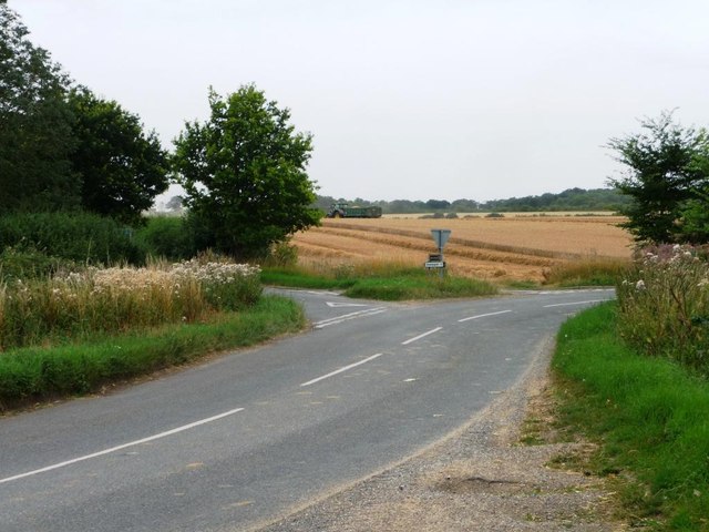 Junction of Walsham Road and Kiln Lane