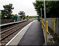 Milepost 3 on Llangennech railway station