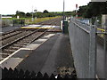 SW end of Platform 2 at Llangennech railway station