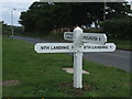 At the crossroads, Flamborough