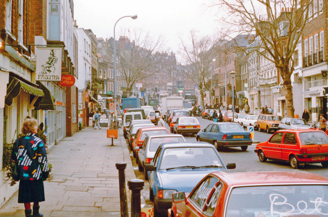 Hampstead High Street, 1988 © Ben Brooksbank cc-by-sa/2.0 :: Geograph ...