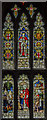 SK5739 : Scouts window, St Mary's church, Nottingham by Julian P Guffogg
