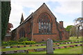 Christ Church with churchyard