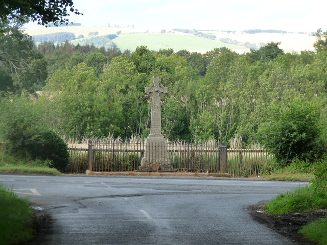 War memorial at Edrom