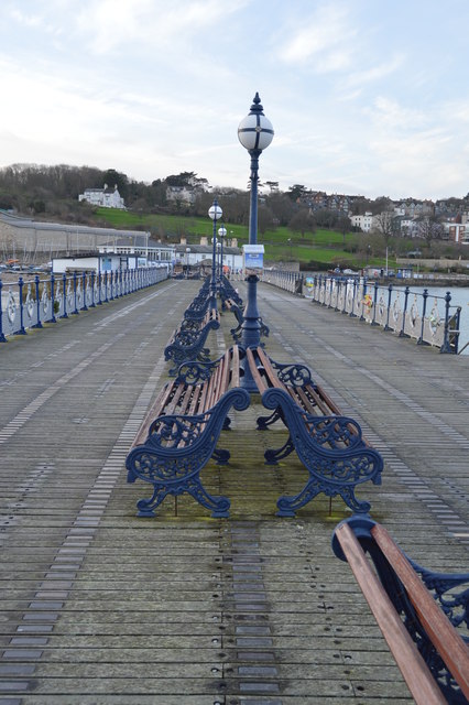Benches, Swanage Pier