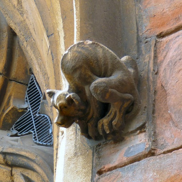 A grotesque at St Mary's (2)