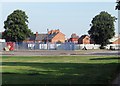 Towards the city from Victoria Embankment Recreation Ground