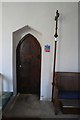 ST2952 : Church of Saint Mary, Berrow:  Chancel Door by Bob Harvey