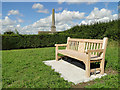 Centenary seat and WW1 War Memorial at Hawkedon