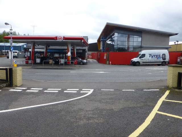 Classic Service Station and replacement shop, Omagh