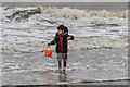 Fun on the beach, Clacton Air Show 2015, Essex