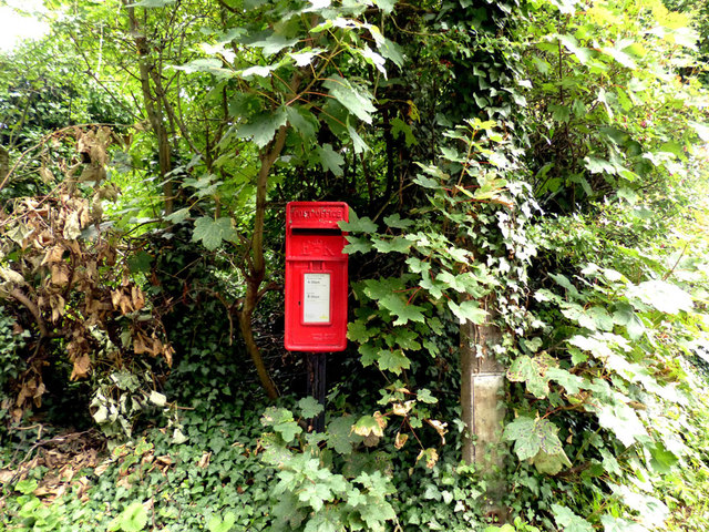 Post box near Sefton Church