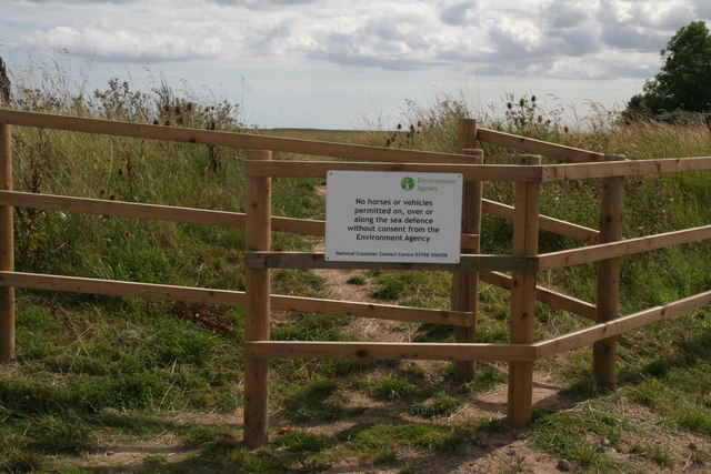 Paradise: one of the entrances to Saltfleetby-Theddlethorpe Dunes National Nature Reserve