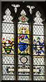 SK5739 : Stained glass window, St Peter's church, Nottingham by Julian P Guffogg