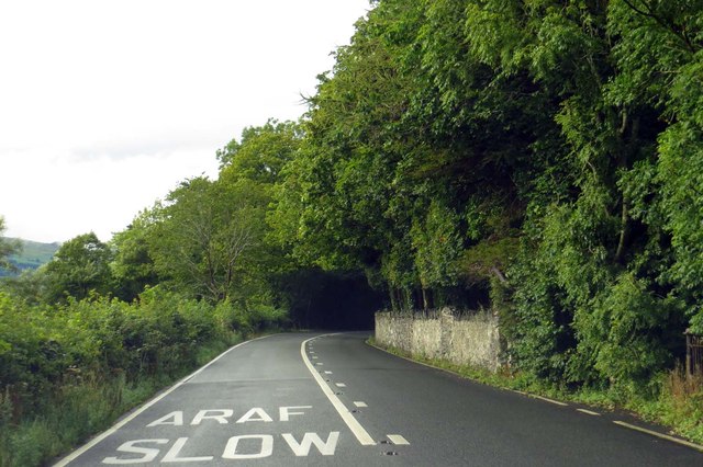 Llanrwst Road to Glan Conwy