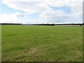 NU2225 : Grass field west of Newtonbarns by Graham Robson