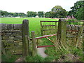 Gate and stile on Sowerby Bridge FP99