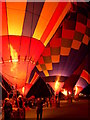 "Evening Glow" at the Strathaven Balloon Festival