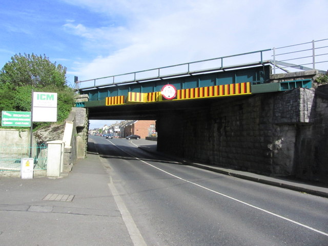 Low bridge on R445 Grattan St, Port Laoise