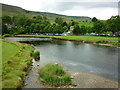 Burnsall village green