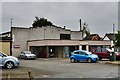 Eardisley, Church Road: Seemingly vacated JDC Car Sales showroom